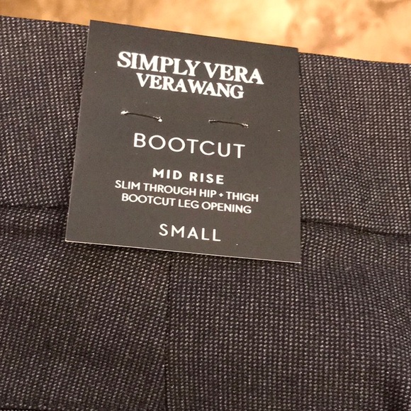Vera Wang bootcut pants NWT - Picture 3 of 5